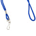 Standard Lanyard Hook Rope Style, Blue, Pack of 24 - Kidsplace.store