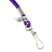 Standard Lanyard Hook Rope Style, Purple, Pack of 24 - Kidsplace.store