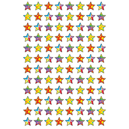 Star Medley superShapes Stickers, 800 Per Pack, 6 Packs - Kidsplace.store