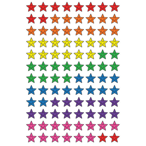 Star Smiles superShapes Stickers, 800 Per Pack, 6 Packs - Kidsplace.store