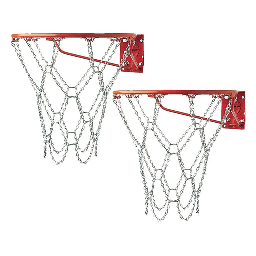 Steel Chain Basketball Net, Pack of 2 - Kidsplace.store