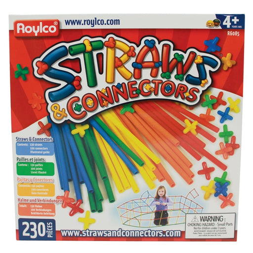 Straws & Connector Set, 230 Pieces - Kidsplace.store