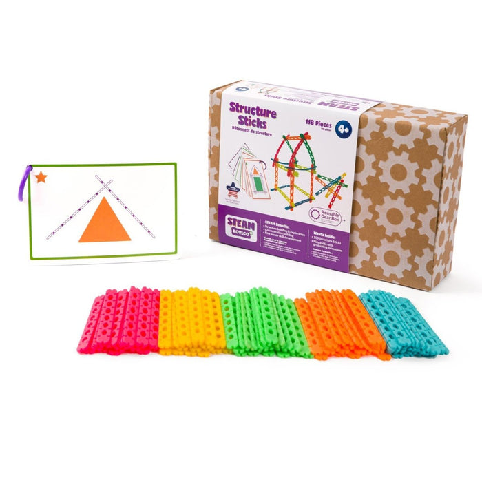 Structure Sticks & Play Guide - Kidsplace.store