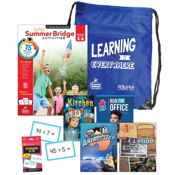 Summer Bridge Essentials Backpack, Grade 5-6 - Kidsplace.store