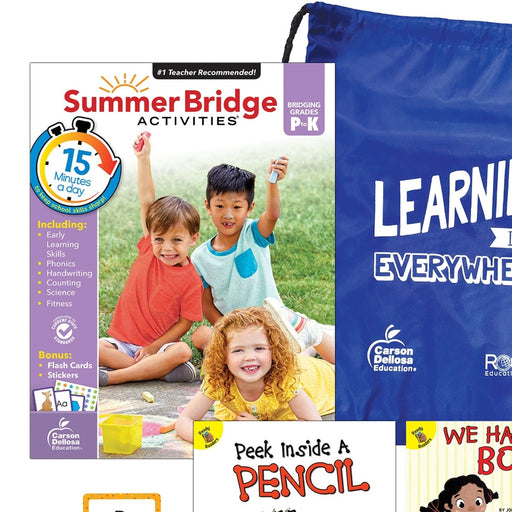 Summer Bridge Essentials Backpack, Grade PK-K - Kidsplace.store