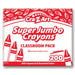 Super Jumbo Crayon Classroom Pack, 200 Count - Kidsplace.store