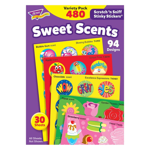 Sweet Scents Stinky Stickers® Variety Pack, 480 ct - Kidsplace.store