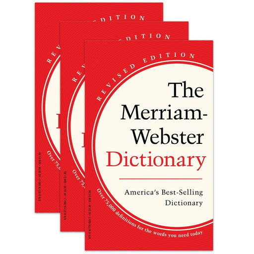 The Merriam - Webster Dictionary, Pack of 3 - Kidsplace.store