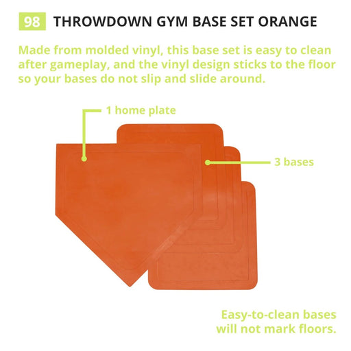 Throwdown Gym Base Set, Orange - Kidsplace.store