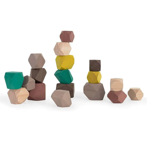 Towering Wooden Stones - Kidsplace.store