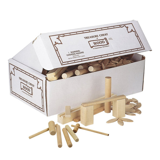 Treasure Chest of Wood, Assorted Shapes & Sizes, 10 lb. - Kidsplace.store