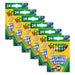 Ultra-Clean Washable Crayons, 24 Per Pack, 6 Packs - Kidsplace.store