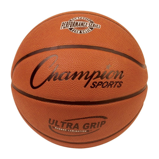 Ultra Grip Rubber Basketball with Bladder, Official Size 7 - Kidsplace.store