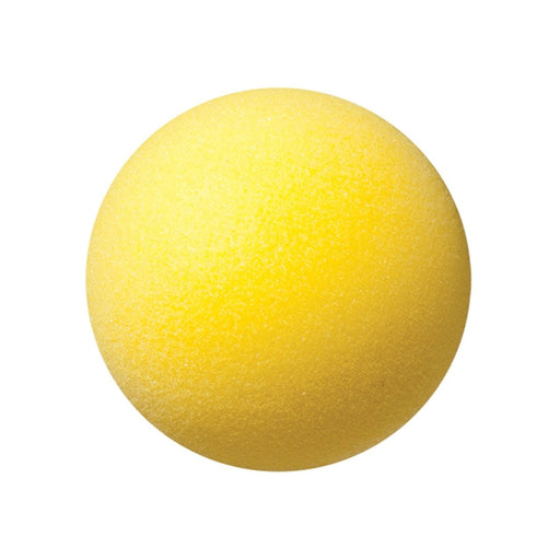 Uncoated Regular Density Foam Ball, 4", Yellow, Pack of 12 - Kidsplace.store