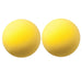 Uncoated Regular Density Foam Ball, 8 - 1/2", Yellow, Pack of 2 - Kidsplace.store