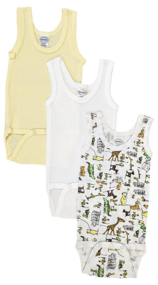 Unisex Baby 3 Pc Onezies And Tank Tops Nc_0496nb - Kidsplace.store