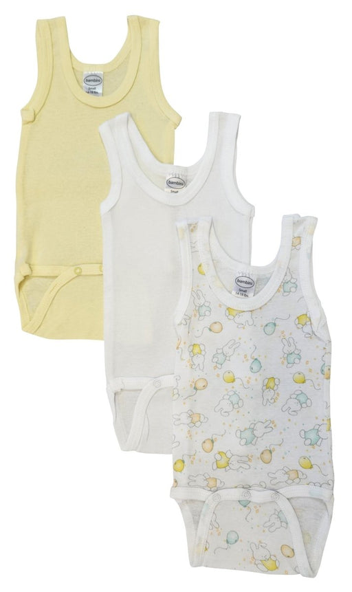 Unisex Baby 3 Pc Onezies And Tank Tops Nc_0512s - Kidsplace.store