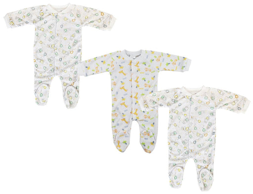 Unisex Closed-toe Sleep & Play With Caps (pack Of 4 ) Nc_0705s - Kidsplace.store