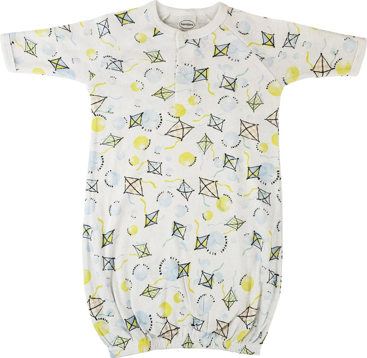 Unisex Newborn Baby 1 Piece Gown Set Nc_0788 - Kidsplace.store