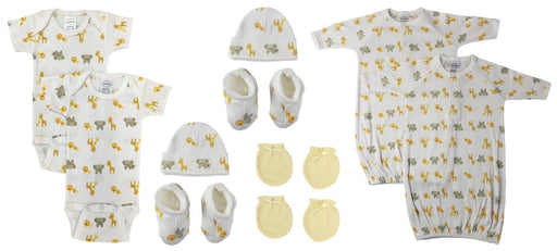 Unisex Newborn Baby 10 Pc Sets Nc_0697 - Kidsplace.store