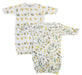 Unisex Newborn Baby 2 Piece Gown Set Nc_0754 - Kidsplace.store