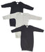 Unisex Newborn Baby 3 Piece Gown Set Nc_0859 - Kidsplace.store