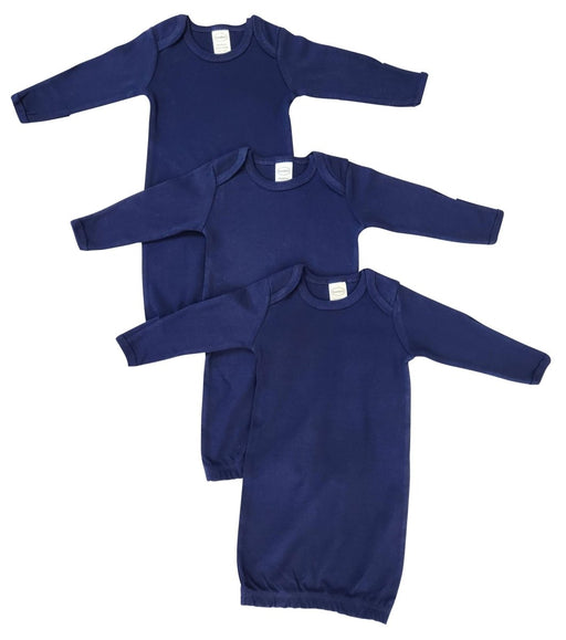 Unisex Newborn Baby 3 Piece Gown Set Nc_0885 - Kidsplace.store