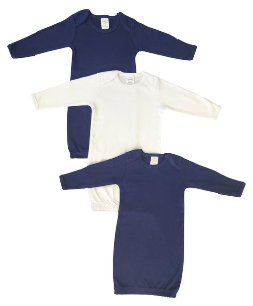 Unisex Newborn Baby 3 Piece Gown Set Nc_0897 - Kidsplace.store