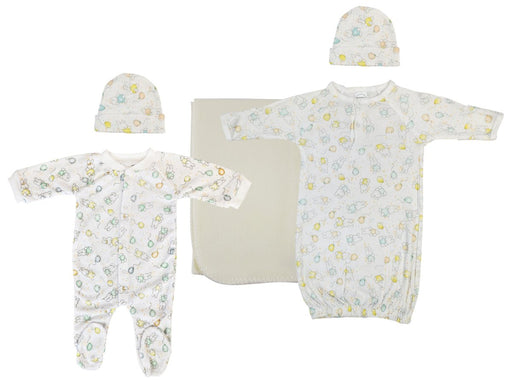 Unisex Newborn Baby 5 Pc Sets Nc_0971l - Kidsplace.store