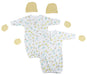 Unisex Newborn Baby 8 Piece Gown Set Nc_0798 - Kidsplace.store