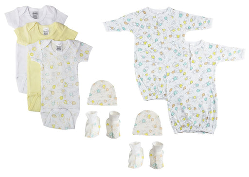 Unisex Newborn Baby 9 Pc Sets Nc_0648 - Kidsplace.store