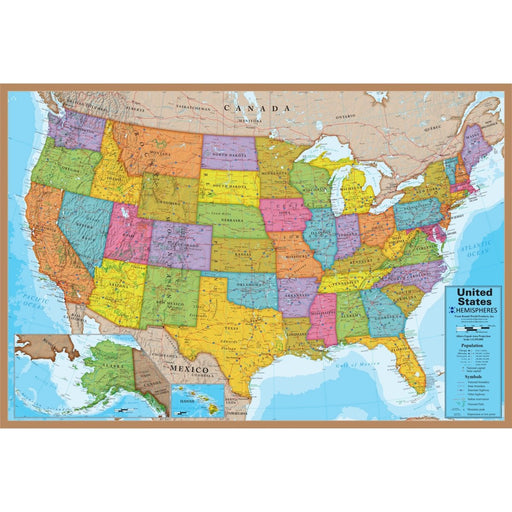 USA Puzzle, 24" Height, 36" Width, 500 Pieces - Kidsplace.store