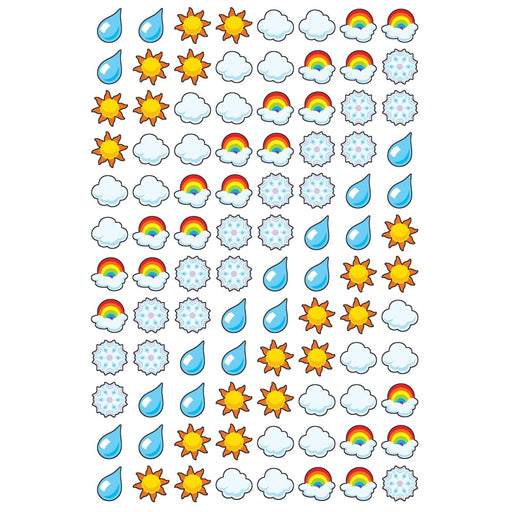 Weather superShapes Stickers, 800 Per Pack, 6 Packs - Kidsplace.store