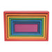 Wooden Rainbow Architect Rectangles - Set of 7 - Kidsplace.store