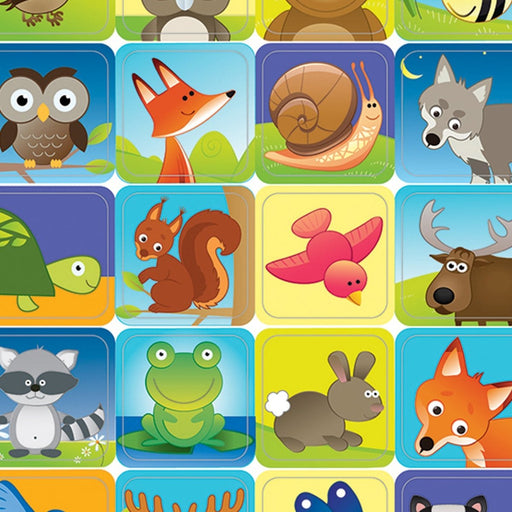 Woodland Creatures Theme Stickers, 120 Per Pack, 12 Packs - Kidsplace.store