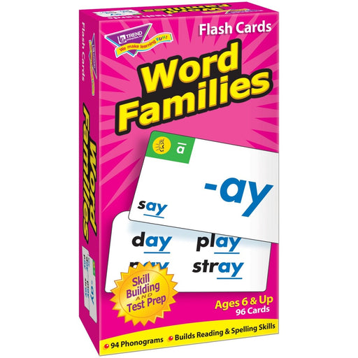 Word Families Skill Drill Flash Cards, 3 Packs - Kidsplace.store