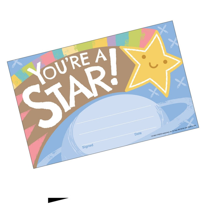 You're a Star Good to Grow Recognition Awards, 30 Per Pack, 6 Packs - Kidsplace.store